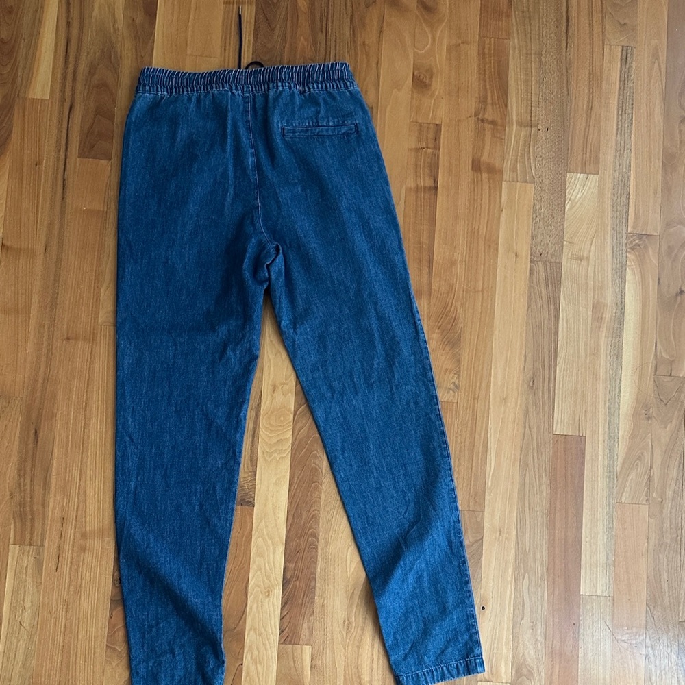 A.P..C Blue Drawstring Jeans - Picture 2 of 3